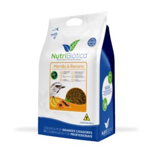 Ração Nutribiótica Nature Trinca Ferro Mamão e Banana Sp 5kg