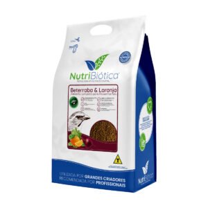 Ração Nutribiótica Nature Passeriforme Beterraba Laranja 5Kg